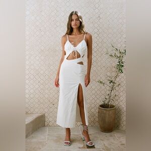 Sabo Senati Dress White